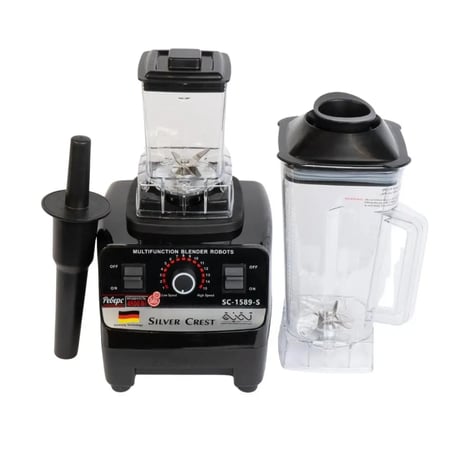Silver Crest multifunction blender model SC 1589 S with clear smoothie