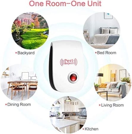 جهاز طارد القوارض والحشرات بالموجات الصوتية