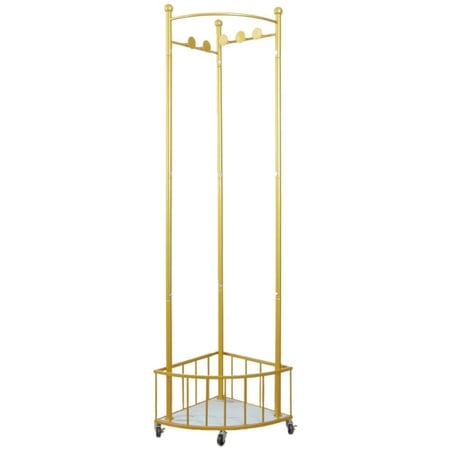 علاقة ومنظم ملابس بعجلات