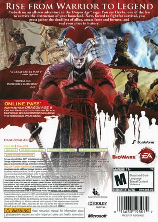 Dragon Age II (NTSC)