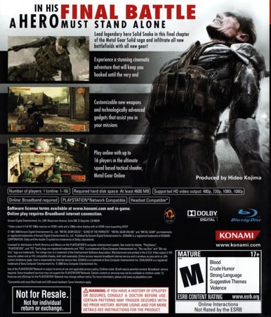 Metal Gear Solid 4