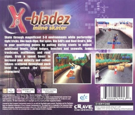 X-Bladez Inline Skater (NTSC)