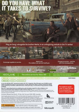 The Walking Dead Survival Instinct (NTSC)