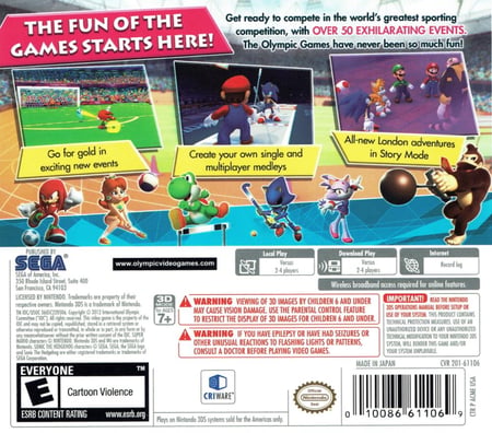 Mario & Sonic at the London 2012 Olympic Games (NTSC)