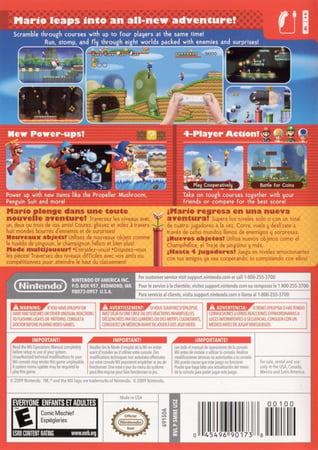 New Super Mario Bros Wii (NTSC)