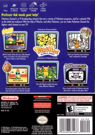 Pokemon Channel (NTSC)