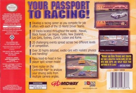 World Driver Championship (NTSC)