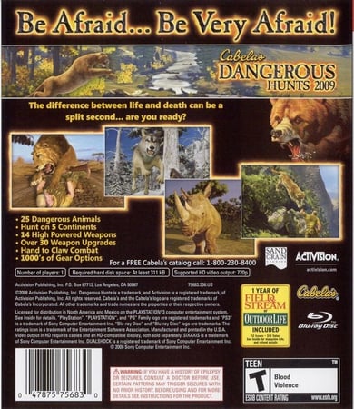 Cabela's Dangerous Hunts 2009