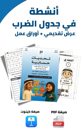 تحديات حسابية عرض تقديمي + أوراق عمل