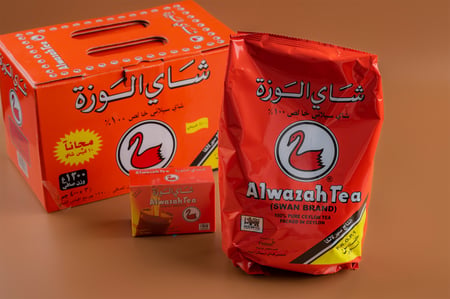 شاي الوزة شاي اسود خشن 1200 جرام كرتون