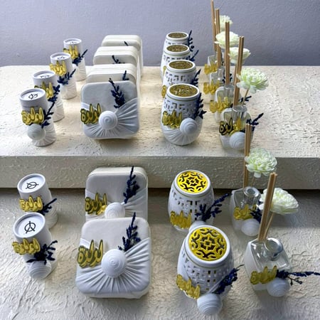 بكج توزيعات 24قطعة مع التنسيق