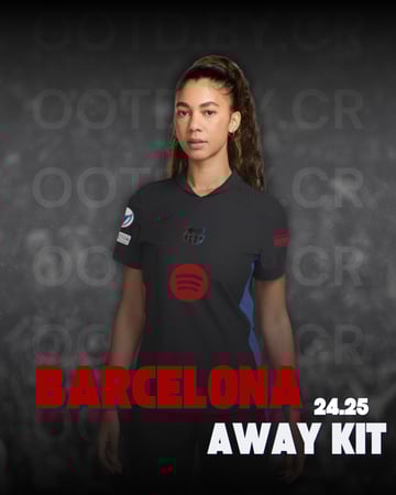تيشرت برشلونه نسائي 24.25