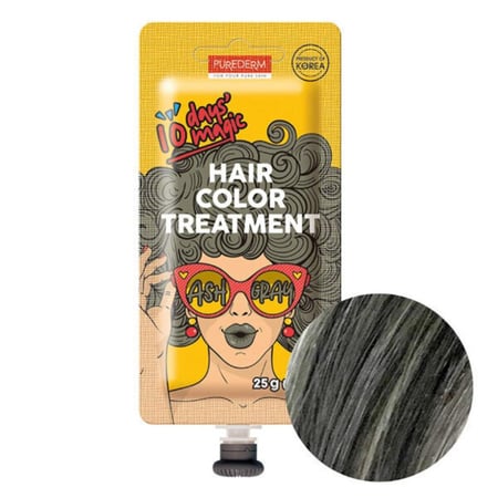 بيورديرم صبغة للشعر ماجيك المؤقتة باللون رمادي