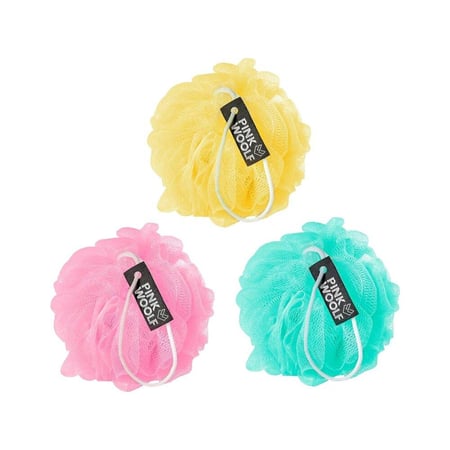 ليفة جسم 3 حبات مختلفة BATH BALL