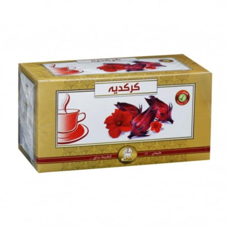 وادي النحل شاي منعش كركديه30عبوه