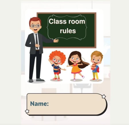 مطوية انجليزي ثالث (القوانين الصفيه )