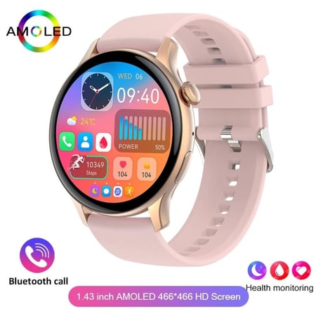 ساعة سمارت فيتنس نسائية AMOLED