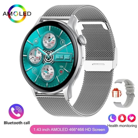 ساعة سمارت فيتنس نسائية AMOLED