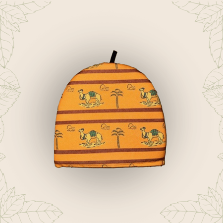 غطاء ابريق برتقالي