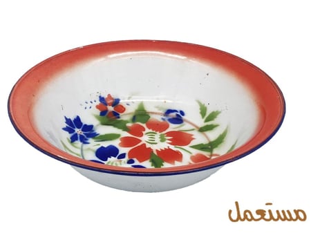 بادية غضار تراثي قديم جدا قطر 26سم  B65