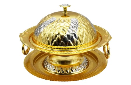 تمرية لونين ذهبي وفضي مقاس وسط