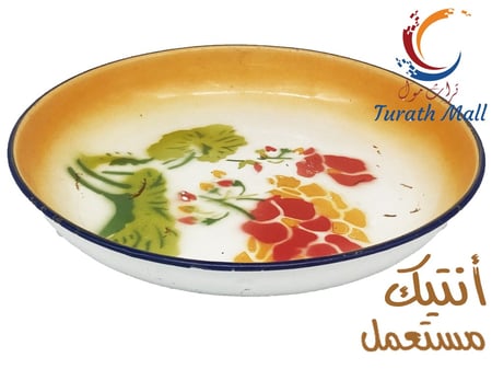 زبديه غضار تراثي قديم جدا قطر ٢٤ سم B59
