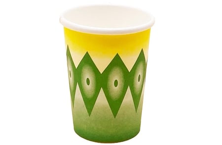 بيالات شاهي ورق 50 حبه دايموند اخضر