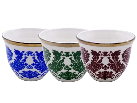 فناجيل قهوة ابو طير مذهب