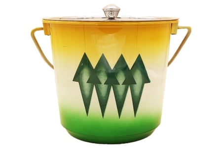 سطل غضار دايموند اخضر