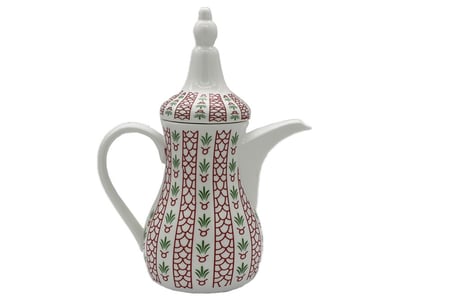 دلة قهوة بورسلان تراثي