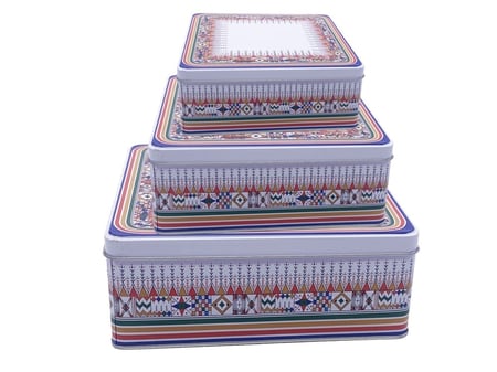 طقم مطبقية تصميم القط العسيري مربعه عدد 3 حبه