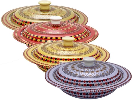 باديه بغطاء غضار نقشة تراثيه