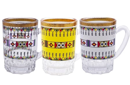 بيالات شاهي النقشة العسيرية