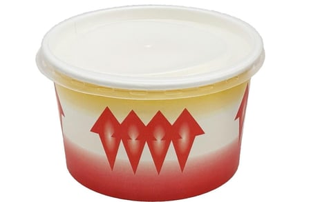 بادية  ورق بغطاء نقشه الغضار احمر