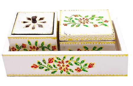 طقم صحن ومبخره وصندوق بخور موديل 87