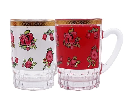 بيالات شاهي عدد 6 حبه شالكي