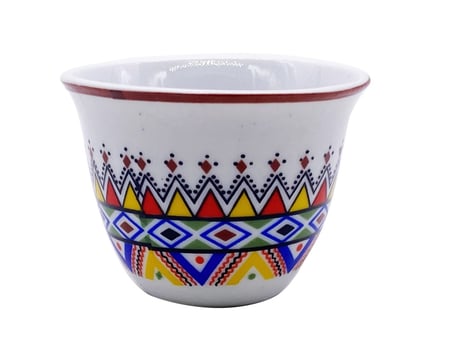 فناجيل قهوه  النقشة العسيريه