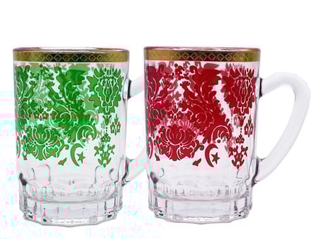 بيالات شاهي عدد 6 حبه ابو طير