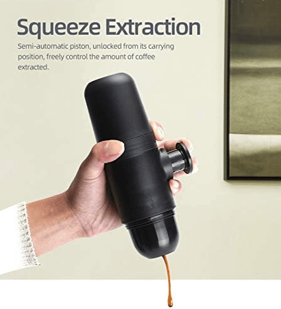 جهاز يدوي لتحضير القهوه الاسبرسو  كابسول