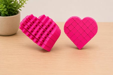 3D Printed Flexible Heart