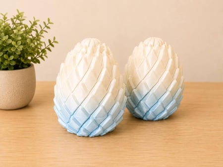 3D Printed Flexible Dragon Egg