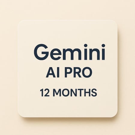 جيميناي برو |  Gemini Ai Pro 12 Months