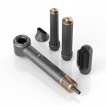 مصفف شعر يالايونات ريبون 5 في 1 يمنحك تصفيف احترافي ولمعان ساحر