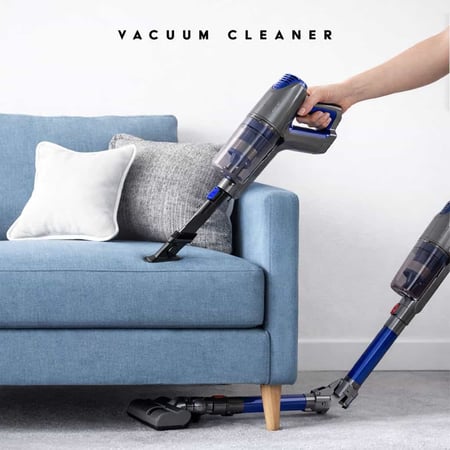 مكنسة عصا كهربائية خفيفة الوزن لتنظيف سريع ومرن
