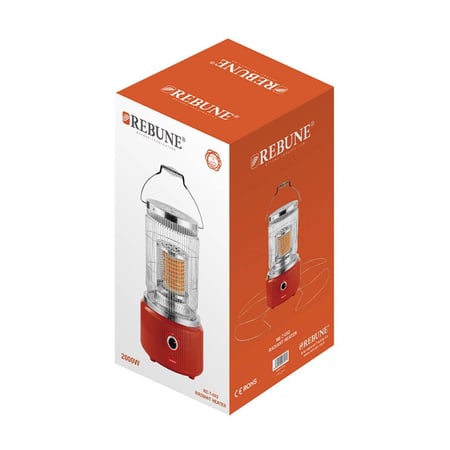 دفاية كهرباء ريبون 2000 واط تمنح تدفئة سريعة وتصميم عملي يناسب المنزل