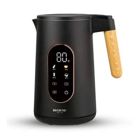 غلاية ماء كهربائية ريبون ستيل 1700 مل لتر قوة 2200 واط تعمل باللمس