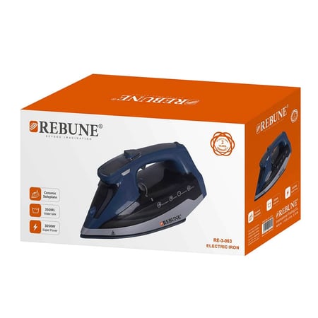 مكواة يدوية سهلة الاستخدام وخفيفة الوزن للملابس اليومية