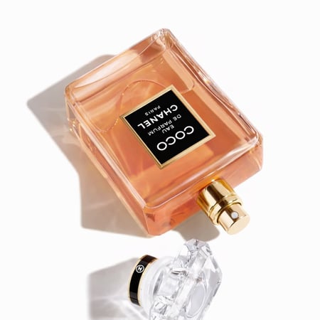 زجاجة عطر شانيل كوكو أو دو بارفان 100 مل بزاوية مائلة