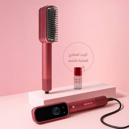 فرشاة حرارية للشعر تمنح توزيع حراري متساوي تمنحك مظهر انيق