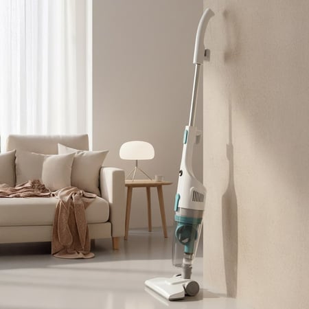 مكنسة كهربائية عصا تتيح لك تنظيف الأركان والزوايا بمرونة ودقة دون عناء